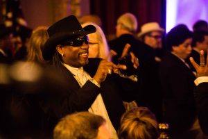 Rockin' Dopsie at Allen Toussaint funeral