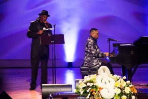 Cyril Neville at Allen Toussaint funeral