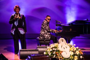 Irma Thomas at Allen Toussaint funeral