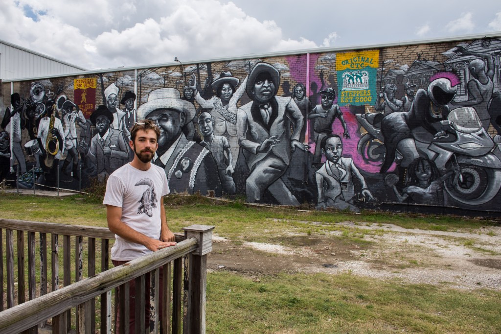 Henry Lipkis, Third Line Mural, Second Line, Saint Claude