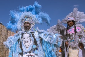 JF17- Big Queen Mardi Gras Indian